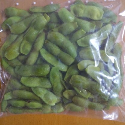 枝豆をたくさん頂いたので、冷凍保存できてよかったです。レシピありがとうございました。